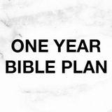 One Year Bible Plan