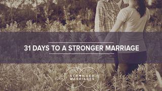 31 Days To A Stronger Marriage