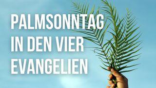Ostern: Palmsonntag in den vier Evangelien