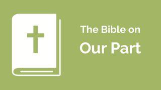 Financial Discipleship - the Bible on Our Part